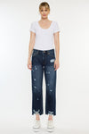 Trevie Ultra High Rise Straight Leg Jeans - Official Kancan USA