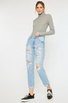 Delta Mid Rise Boyfriend Jeans - Official Kancan USA