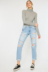 Delta Mid Rise Boyfriend Jeans - Official Kancan USA