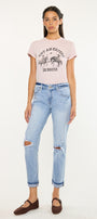 Amie High Rise Boyfriend Jeans - Official Kancan USA