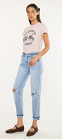 Amie High Rise Boyfriend Jeans - Official Kancan USA