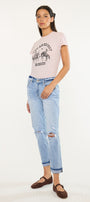 Amie High Rise Boyfriend Jeans - Official Kancan USA