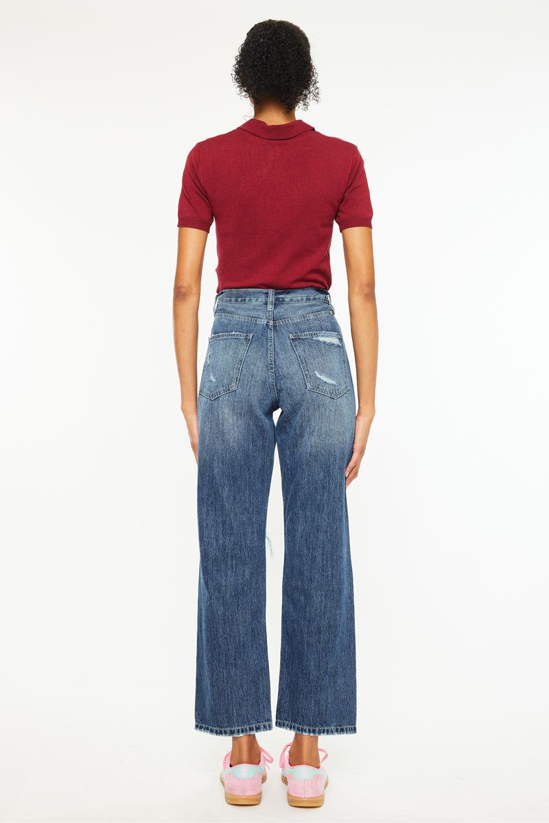 Kiara Ultra High Rise 90's Boyfriend Jeans - Official Kancan USA