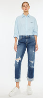Russell Mid Rise Boyfriend Jeans - Official Kancan USA