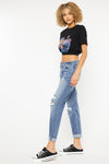 Lowell Mid Rise Classic Boyfriend Jeans - Official Kancan USA