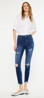Samantha High Rise Ankle Skinny Jeans - Official Kancan USA