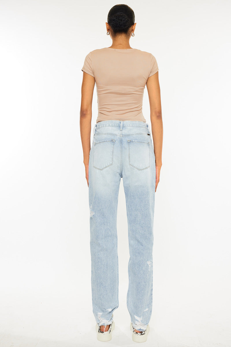 Zariyah Ultra High Rise 90's Slouch Fit Jeans - Official Kancan USA