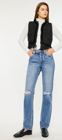 Ashe Ultra High Rise Straight Leg Jeans - Official Kancan USA