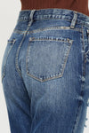 Keke High Rise Straight Leg Jeans