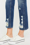 Keke High Rise Straight Leg Jeans