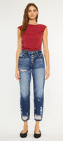 Keke High Rise Straight Leg Jeans - Official Kancan USA