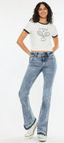 Maizie Mid Rise Bootcut Jeans - Official Kancan USA