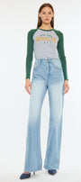 Janna High Rise 90's Flare Jeans - Official Kancan USA