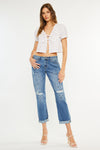 Zyra Mid Rise Boyfriend Jeans - Official Kancan USA