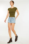 Valencia Low Rise Button Down Shorts - Official Kancan USA