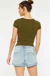 Valencia Low Rise Button Down Shorts - Official Kancan USA