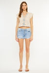 Valencia Low Rise Button Down Shorts - Official Kancan USA