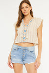 Valencia Low Rise Button Down Shorts - Official Kancan USA
