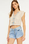 Valencia Low Rise Button Down Shorts - Official Kancan USA