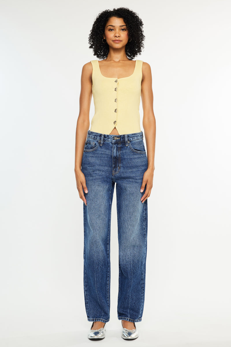 Kayn High Rise Dad Jeans - Official Kancan USA