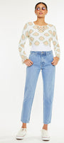 Hartford High Rise Mom Jeans - Official Kancan USA
