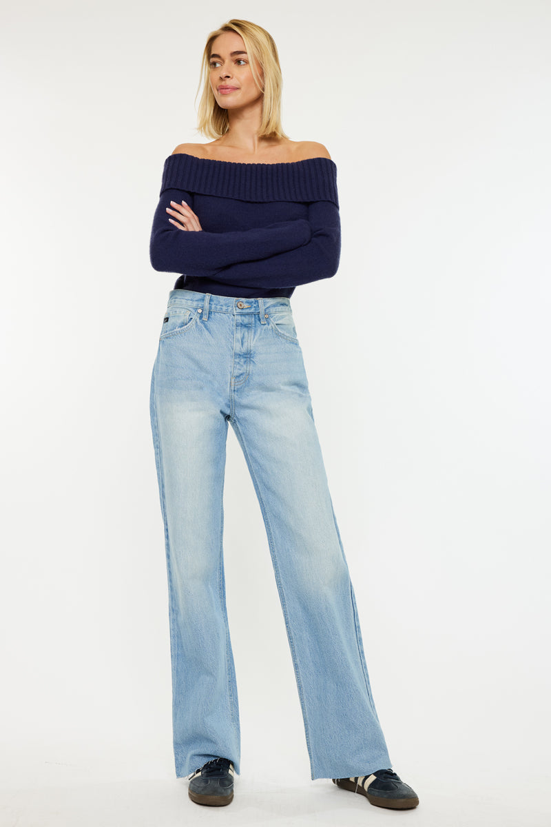 Becca High Rise 90's Flare Jeans - Official Kancan USA