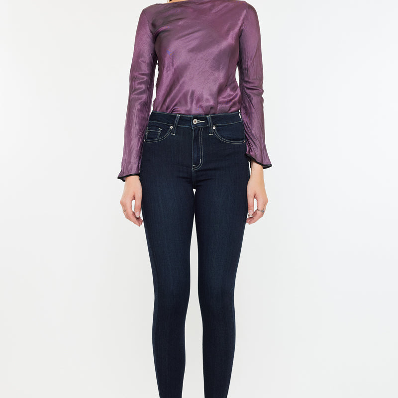 Phoebe High Rise Ankle Skinny Jeans - Official Kancan USA