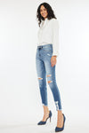 Kaden High Rise Ankle Skinny Jeans - Official Kancan USA