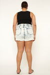 Isabelle Ultra High Rise Mom Shorts (Plus Size) - Official Kancan USA