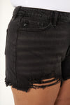 Isabelle Ultra High Rise Mom Shorts (Plus Size) - Official Kancan USA