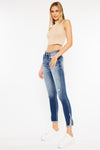 Geneva High Rise Ankle Skinny Jeans - Official Kancan USA