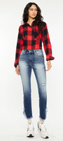 Geneva High Rise Ankle Skinny Jeans - Official Kancan USA