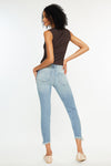 Janine Mid Rise Cropped Skinny Jeans - Official Kancan USA