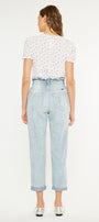 Darel Ultra High Rise Paperbag Mom Jeans - Official Kancan USA