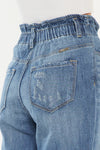 Darel Ultra High Rise Paperbag Mom Jeans - Official Kancan USA