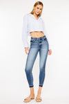Elisha High Rise Ankle Skinny Jeans - Official Kancan USA