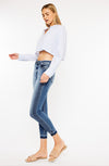 Elisha High Rise Ankle Skinny Jeans - Official Kancan USA