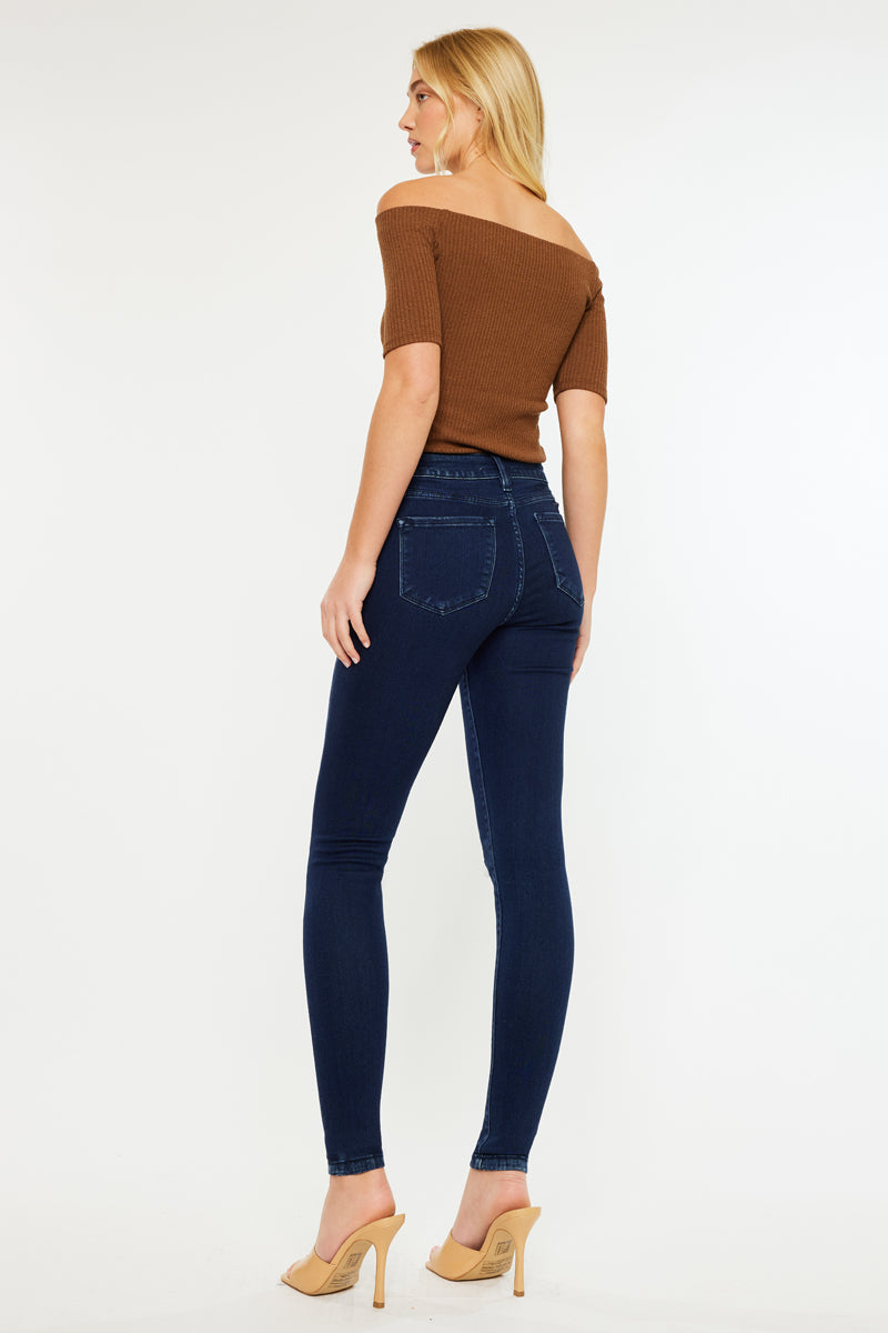 Annaka Mid Rise Super Skinny Jeans - Official Kancan USA