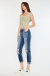 Milan High Rise Mom Jeans - Official Kancan USA