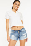 Orion Low Rise Button Down Shorts - Official Kancan USA