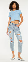 Karen Ultra High Rise Mom Jeans - Official Kancan USA