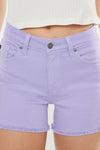 Lilac High Rise Shorts - Official Kancan USA