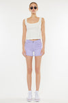 Lilac High Rise Shorts - Official Kancan USA