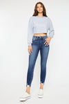 Leo High Rise Ankle Skinny Jeans - Official Kancan USA