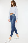 Leo High Rise Ankle Skinny Jeans - Official Kancan USA