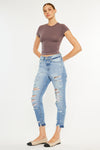 Cheyenne Ultra High Rise Ankle Skinny Jeans - Official Kancan USA