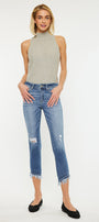 Camila Mid Rise Ankle Skinny Jeans - Official Kancan USA