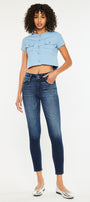 Genelin High Rise Super Skinny Jeans - Official Kancan USA
