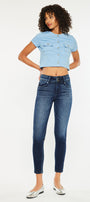 Genelin High Rise Super Skinny Jeans - Official Kancan USA