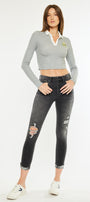 Cassidy High Rise Ankle Skinny Jeans - Official Kancan USA